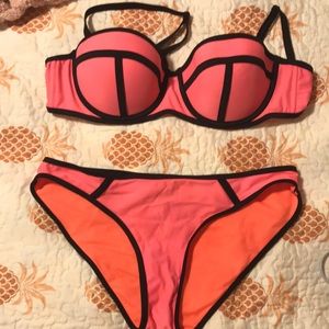 Pink bikini